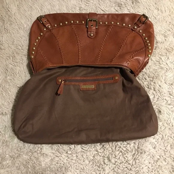 Isabella Fiore Leather Studded Purse - Picture 12 of 12